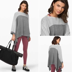 Lululemon It All Lines Up Poncho